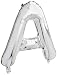 NorthStar 00479 Letter a Foil Mylar Balloon, 16", Silver