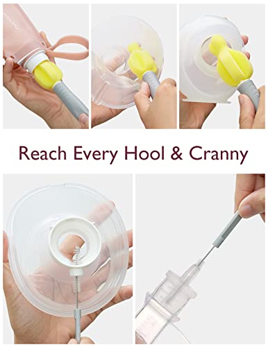 Image of Momcozy M5 Cleaning Brush & Accessories Kit, Replacement Parts for Momcozy Breast Pump, 1 Pack