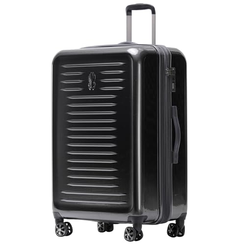 Spyder Rails 29 Inch Expandable Hardside Upright Suitcase