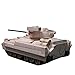 CHICHIYANG 1/43 Unassembled Paper US M2 Bradley Infantry Fighting Tank Model Military Tank Army Armored Model Car Military Vehicle