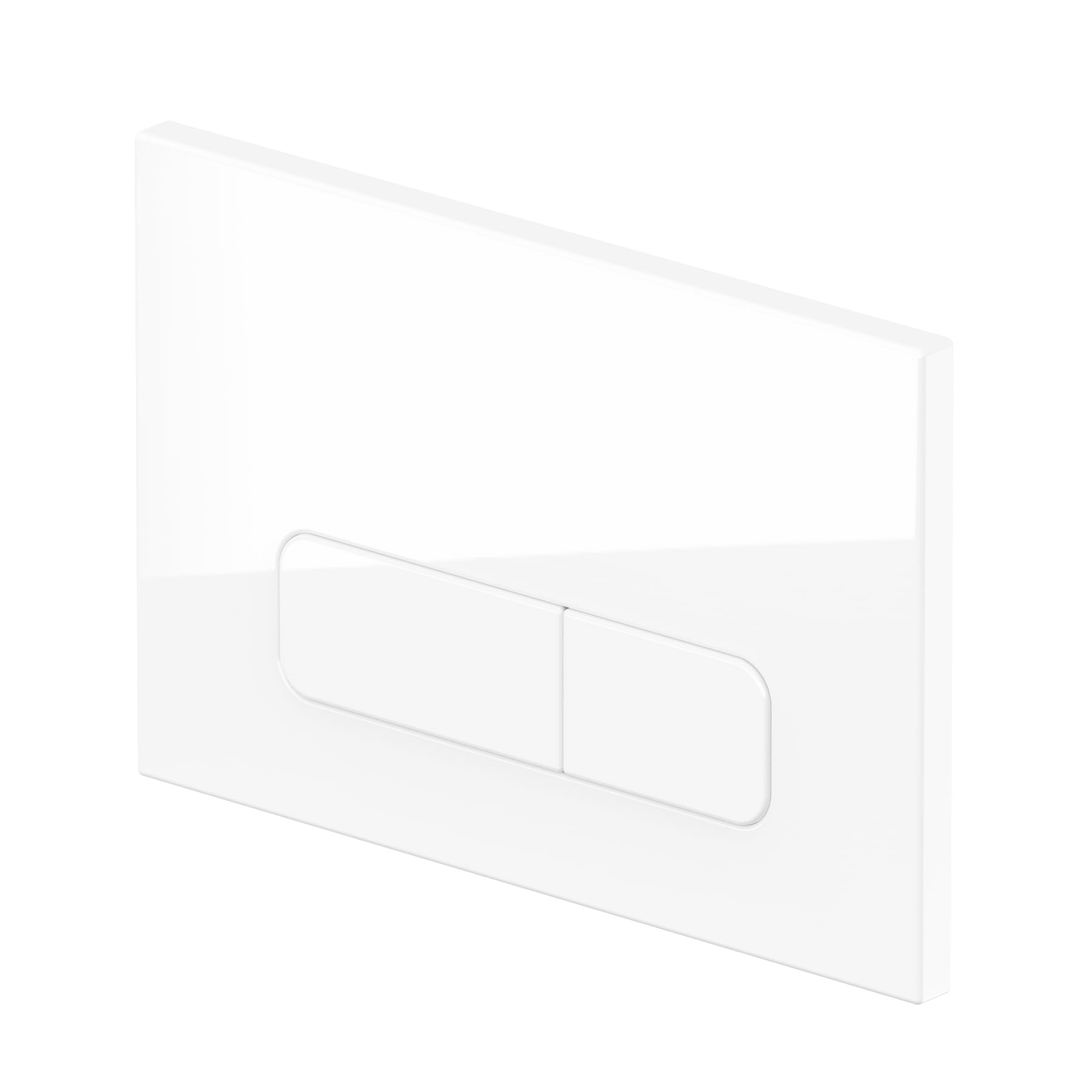 Wunderbad Lavender White Push Plate Compatible with Geberit Duofix Sigma/Delta/Basic - Image 2
