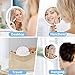 JMH Magnifying Handheld Mirror Double Sided, 1X 20X Magnification Hand Mirror, Travel Folding Held Adjustable Rotation Pedestal, Portable Small Makeup Mirror, 6 Inch
