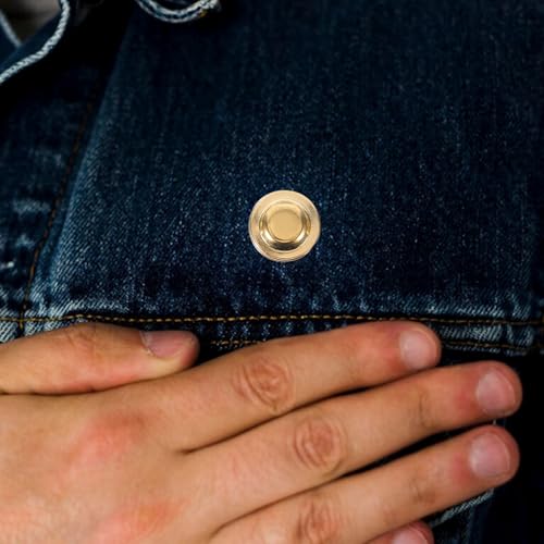 40 pinces magnétiques rondes pour porte-noms et badges