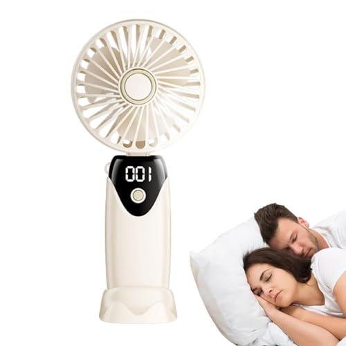 Ventilateur manuel rechargeable USB pliable | Mini ventilateur portable USB | Ventilateur extérieur pliable | Refroidisseur rapide avec faible bruit pour pique-nique, salon