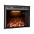 Valuxhome Electric Fireplace, 36 Inches Fireplace Insert with Overheating Protection, Fire Crackling Sound, Remote Control, 750/1500W, Black