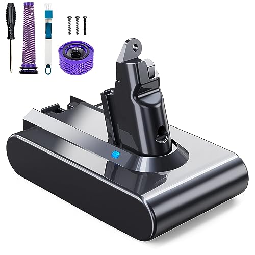 EVARY Replacement Battery for Dyson V6,Upgraded...