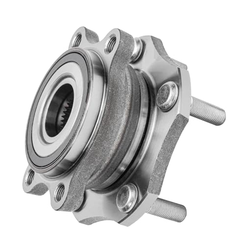 Image of Detroit Axle - 2pc Front Wheel Bearing Hubs for Nissan Rogue 2014-2023, Qashqai 2017-2018, Rogue Sport 2017-2022, Pair Wheel Bearing and Hubs Assembly Replacement