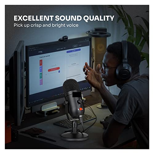 Microphone gaming USB pour réussir vos sessions de streaming vidéo et podcasts - 4