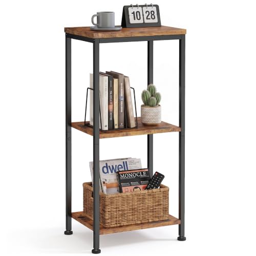 ZERDER 3-Tier Tall End Table