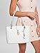 GUESS Adi Small Noel Tote, White