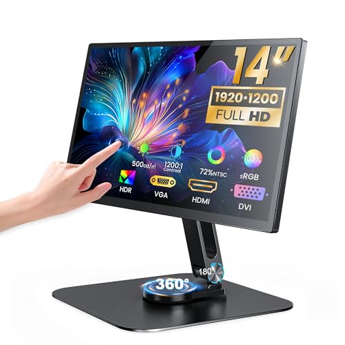 Image of 14 inch FHD Portable Touchscreen Monitor with vesa Stand