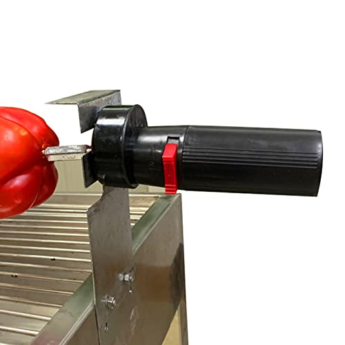 Yusheng 2 motores de barbacoa portátiles – motores eléctricos de barbacoa de 1,5 V, motor de barbacoa rotativo eléctrico, soporte de repuesto para picnic