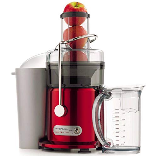 Riviera-et-Bar PR776A7 Centrifugeuse Juice Fountain Rouge [Exclusif Amazon]