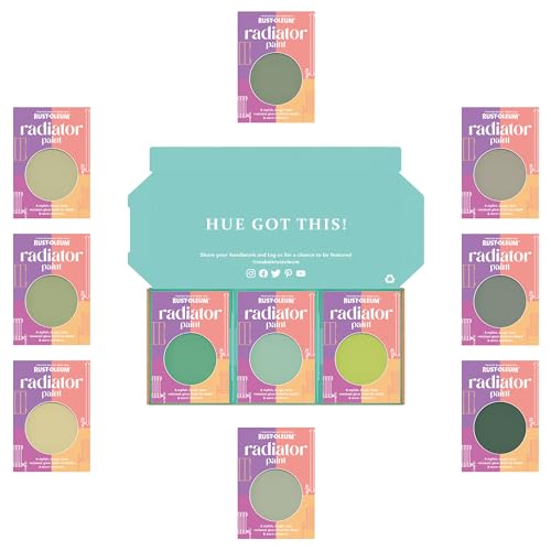 Rust-Oleum Radiator Paint in Gloss Finish – Rich Greens Tester Box