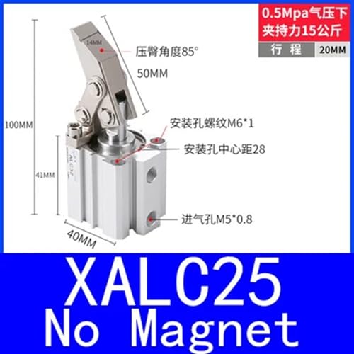 Cylindre de serrage ALC40 pour automatiser les lignes d'assemblage - 3