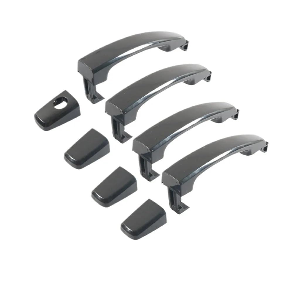 Wsx5fc 1Set Black Exterior Door Handles 4Pcs/Set 96468268 96468254 96468293 96468266 Left & Right Exterior Door Handle For Aveo For Captiva Sport For Saturn Vue