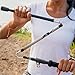 TREKOLOGY Trekking Pole Tips - 6pc Set Walking Stick Tips - Black