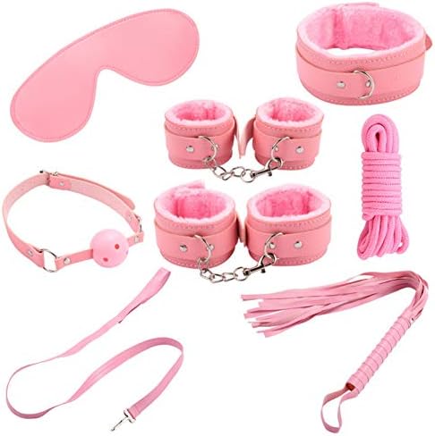 zhangwei 8 Pieces Six Pleas-er Toys For Couples Kit for Couple Adult Six Suit Novelty Couple Adventure Game Set