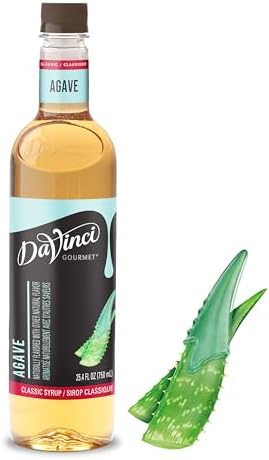DaVinci Gourmet Natural Agave Syrup, 25.4 Fluid Ounces (Pack of 1)