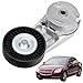 ISINSWIFT Belt Tensioner Assembly with Pulley Fit for Chevrolet Equinox Malibu Cobalt Orlando Classic & GMC Terrain & Buick LaCrosse Regal Verano & Pontiac G4 G5 G6 Grand Am, Replace# 24430296