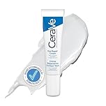 CeraVe Eye Repair Cream With 3 Essential Ceramides, Hyaluronic Acid, MVE Technology, Ultra-Lightweight For Dark Circles, Puffiness, Suitable for Dry, Sensitive, & Eczema-Prone Skin, 14ml