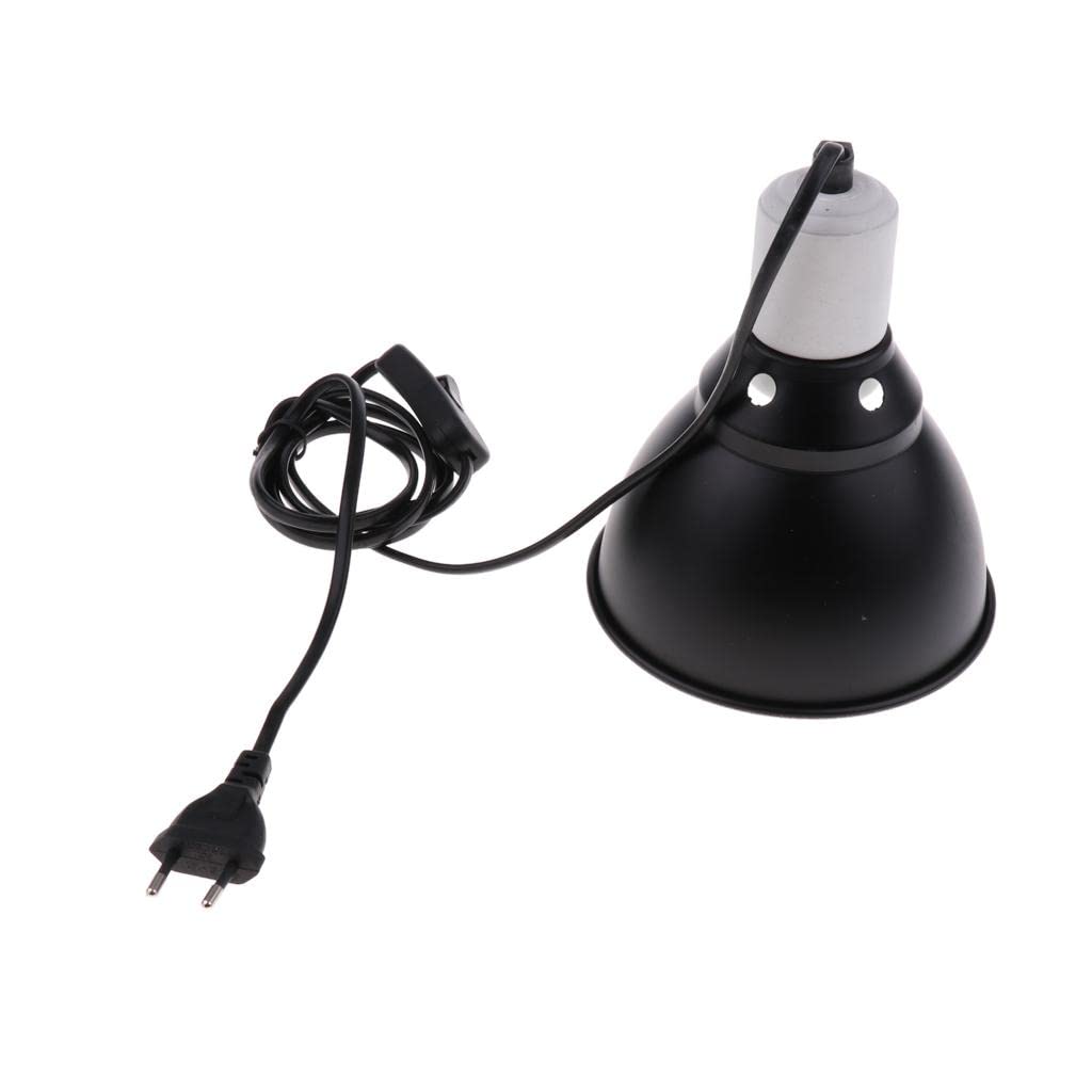 E27 Light Dome Reflector Reptile Bulb Holder Tortoise Lamp Holder Eu PlugCollectibles-image-29