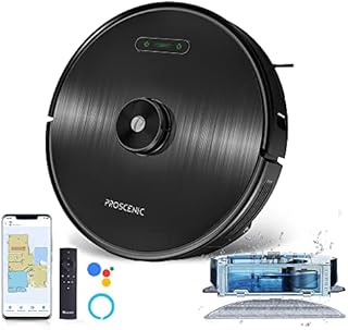 Proscenic M8 Robot Vacuum Cleaner, Laser Navigation Technology, 3000Pa Strong Suction Robotic Vacuum