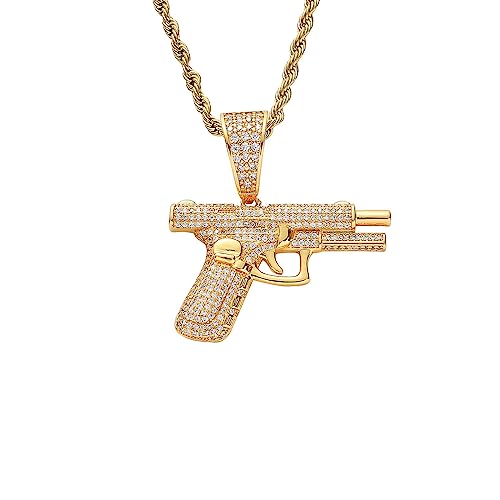 Collier chaîne personnalisée style gangster punk pour homme et femme tendance