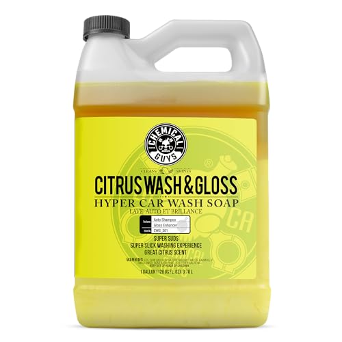 Chemical Guys CWS_301 Citrus Wash & Gloss Foaming Car Wash Soap (Works...