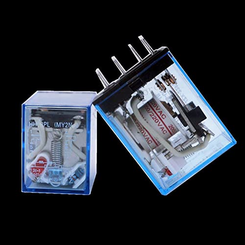 Relé electromagnético general con LED interruptor modular para control de corriente de 12V a 220V 5