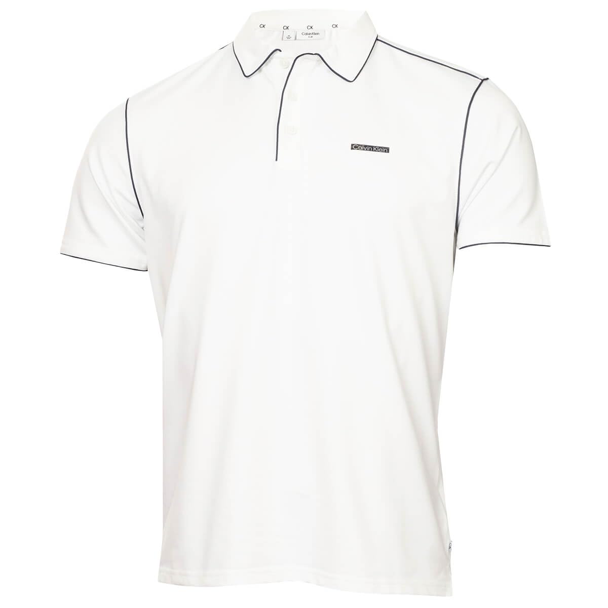 Calvin Klein Mens San Marcos Polo Shirt - White - L