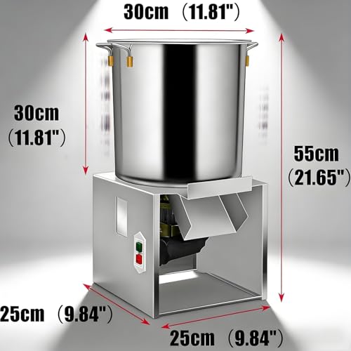 Trituradora profesional de vegetales 1800W acero inoxidable miniatura 3