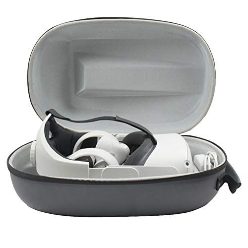 Caso de transporte compatível com o Oculus Quest 2 | VR Headset e Controladores Acessórios Saco de A