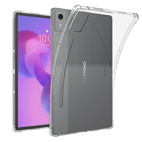 Bkinew Clear Case for Lenovo Idea Tab Pro 12.7 TB373FU & TB375FC 2025 Release Tablet Ultra Clear Soft Flexible Case Transparent TPU Skin Bumper Back Cover Shell