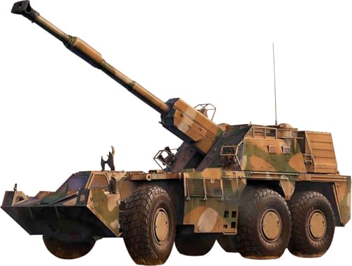 G6 Rhino SANDF Takom 2052 kit de modélisme militaire haut de gamme