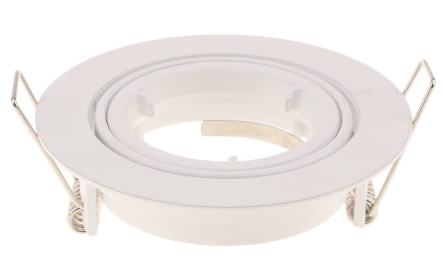Reliable Electrical Mr16 Ceiling Downlight LED Light Holder Mr16 Fitting Recessed Spotlights Trim Ring Fitting GU10 Light Mounting Frame with GU10 Lamp Holder for Ceiling Spotlight (6)