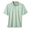 Johnston & Murphy Men's XC+ Ace Performance Polo, Surf Green Golf Ball, XX-Large