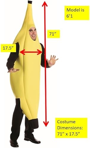 Vista 2 de Rasta Imposta - disfraz de plátano para adulto