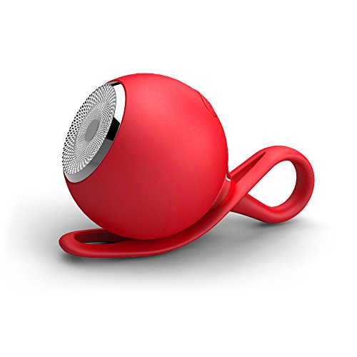 Mini Portable Bluetooth Stereo Speaker Outdoor Waterproof Rechargeable Wireless Speaker (Red)