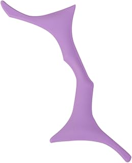 BIUDECO Gel De Sílica Estêncil De Maquiagem Roxa Estênceis De Sobrancelha Modeladores De Sobrancelha Para Mulheres Estêncil De Modelagem De Sobrancelha Modelo De Guia De Sobrancelha