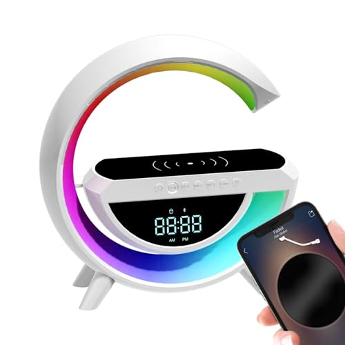 Omeron 10 Years Warranty Smart LED Digital Alarm Clock with Bluetooth...