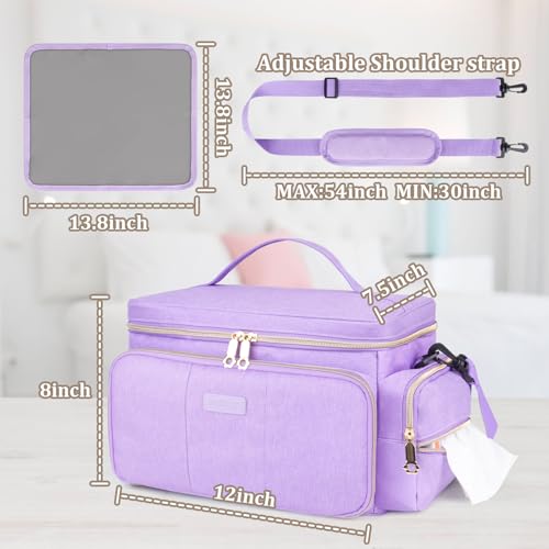 Ziozertt Z-BREAST PUMP BAG-A-S-PPL-US Breast Pump Bag Compatible With Spectra S1 And S2 thumb #4