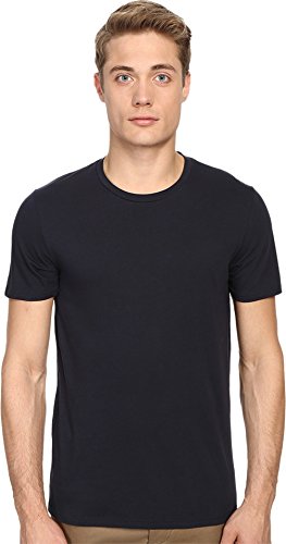 T-shirt homme Vince noir et bleu taille L : fini les hauts sans forme qui se décolorent