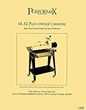 Performax 16-32 Plus Drum Sander Stock No. 629004K Instructions & Parts Owner's Manual