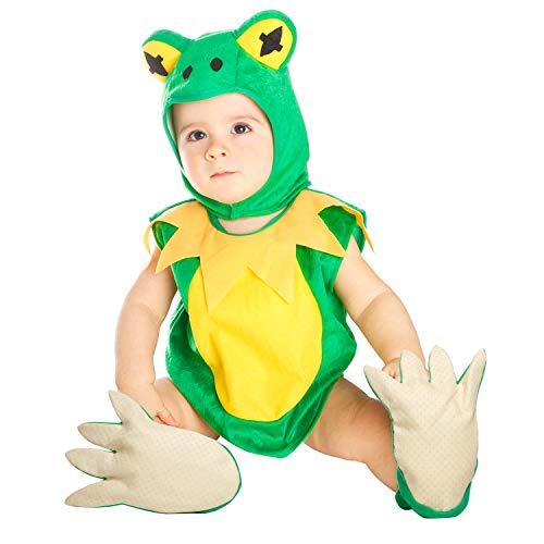 My Other Me Me-203943 Disfraz de ranita unisex, 1-2 años (Viving Costumes 203943)