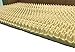 Egg Crate Convoluted 3 Inch Foam Mattress Pad / Topper Twin Size