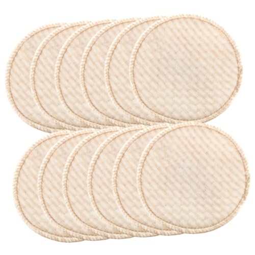SWOOMEY 12Pcs Washable Nursing Pads Reusable Breastfeeding Cushions for Lactating Mothers Design Soft Material Portable for Go Use