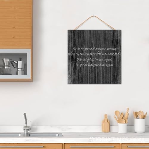 Cuadro de madera para pared sin vida: soluciona la falta de inspiración con este versículo bíblico 6