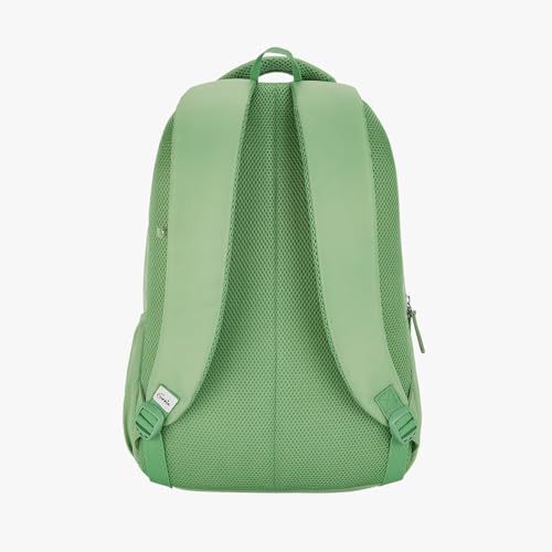 Image of Genie Backpack for Girls Laptop Sleeve, Three Compartments and Organiser with Padded Shoulders |Best for Books,Stationery,Lunch Box & Essentials