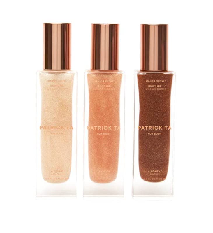 Patrick ta Major Glow On The Go Trio (Major Glow Body Oil Set)